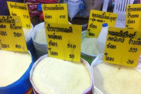 Thailand - die Kornkammer Asiens. Reis geht immer und überall...